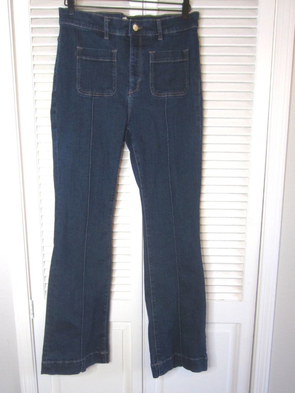 DL1961 Bridget Instasculpt High Waist Bootcut Jeans Dark Wash - Size 31 - Picture 3 of 9
